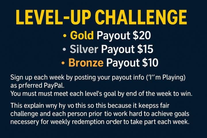 Are You Playing the 7- Day Challenge this WEEK?