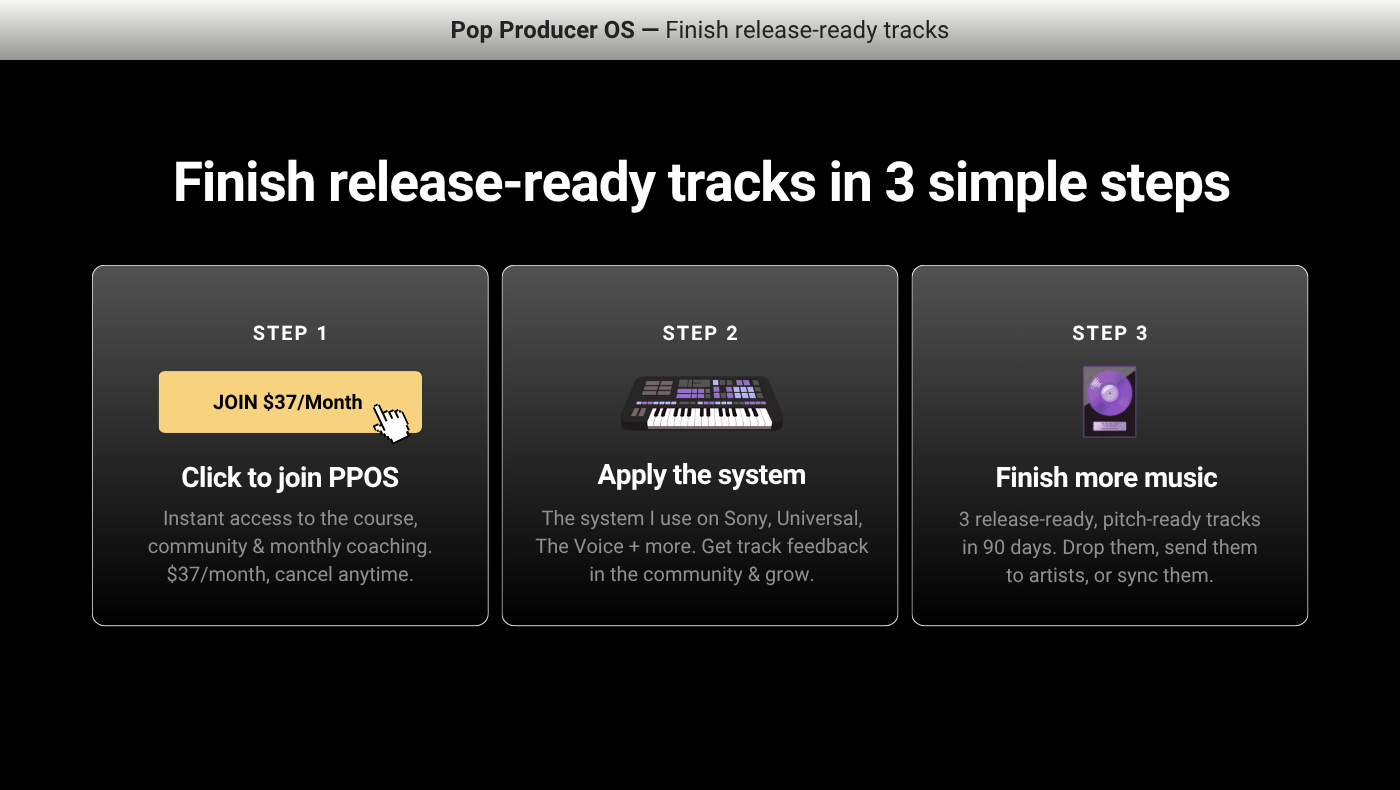 Pop Producer OS