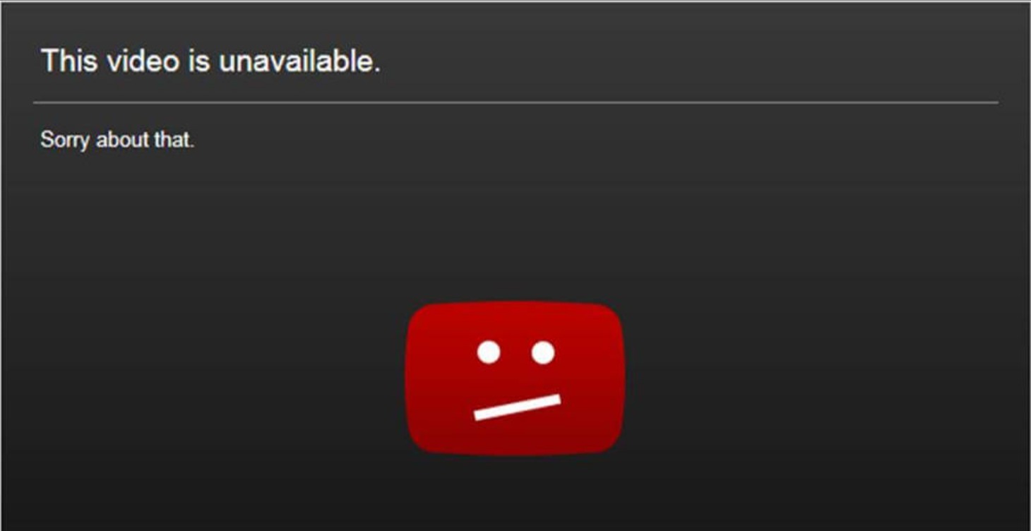 Deleted YouTube Video's!