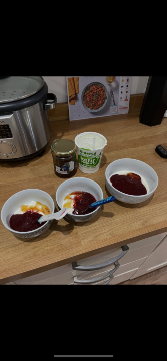 Amazing dessert or breakfast for kiddies and adults