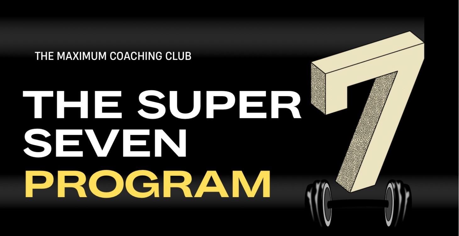 The Super Seven Workout Program (4 week course)
