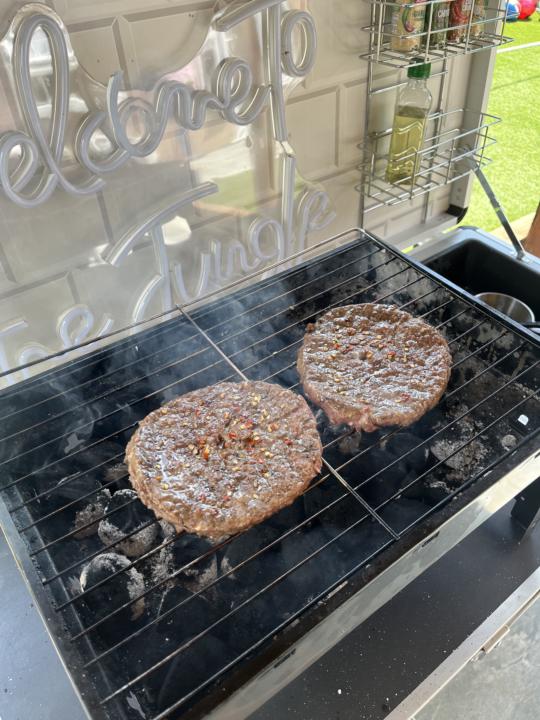 Burgers get a bad name but are a great source of Protein 