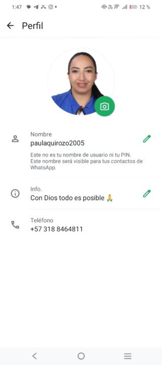 Paula Andrea Quiroz Ocaña