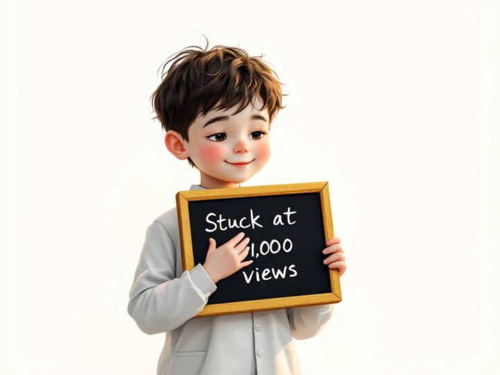“Why Your Faceless Channel is Stuck at 1,000 Views – It’s Not the Algorithm, It’s You 💀”