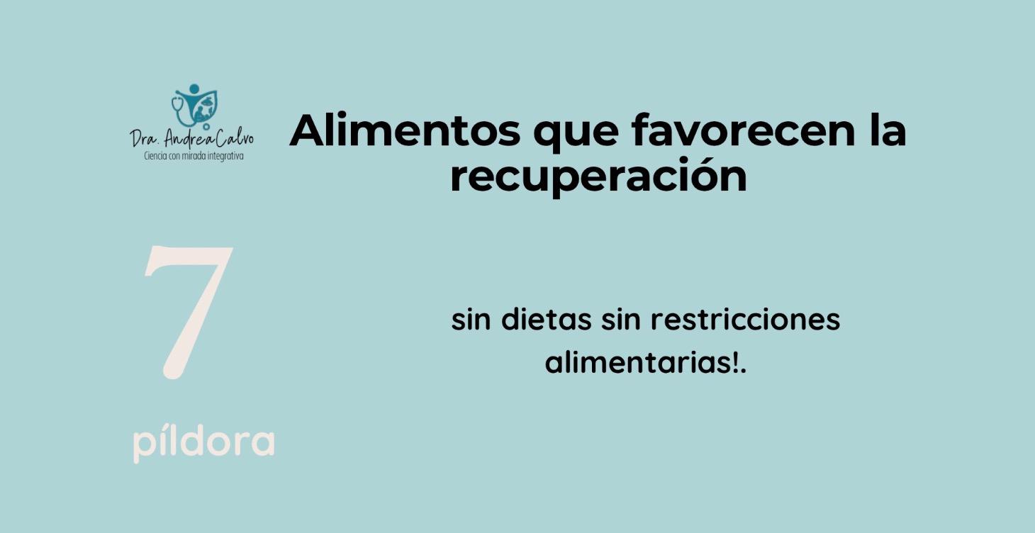 Alimentos que favorecen cicatrización