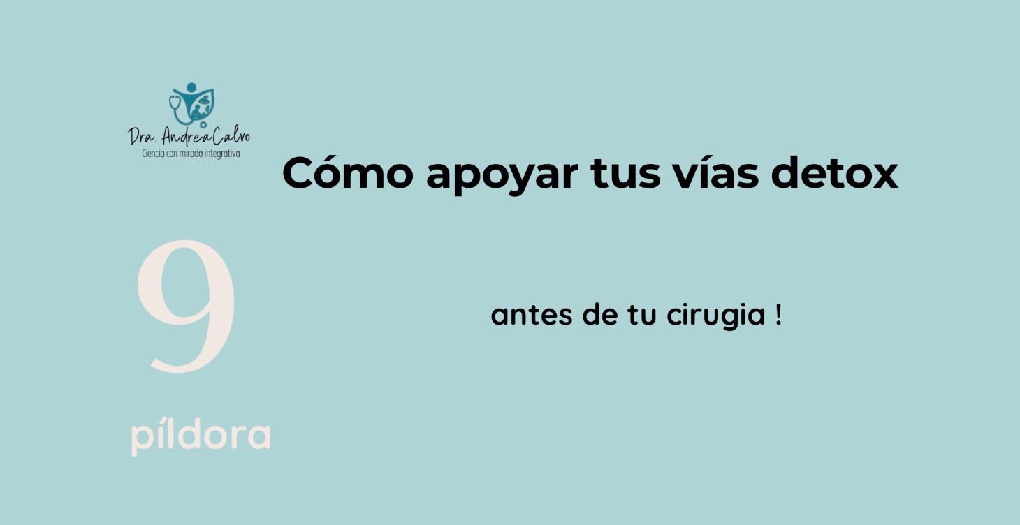 Detox pre quirúrgico