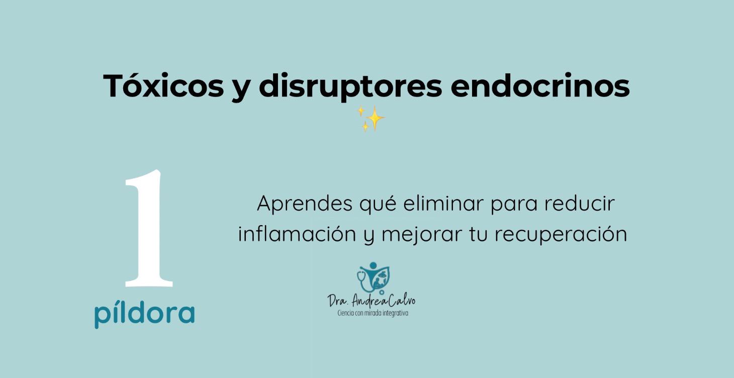 Tóxicos y disruptores a eliminar pre cirugía !