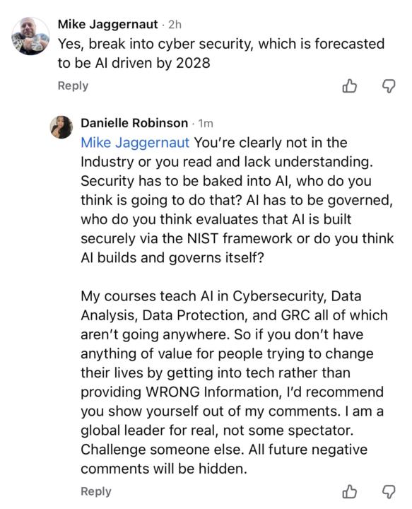 I chose violence this morning 😏