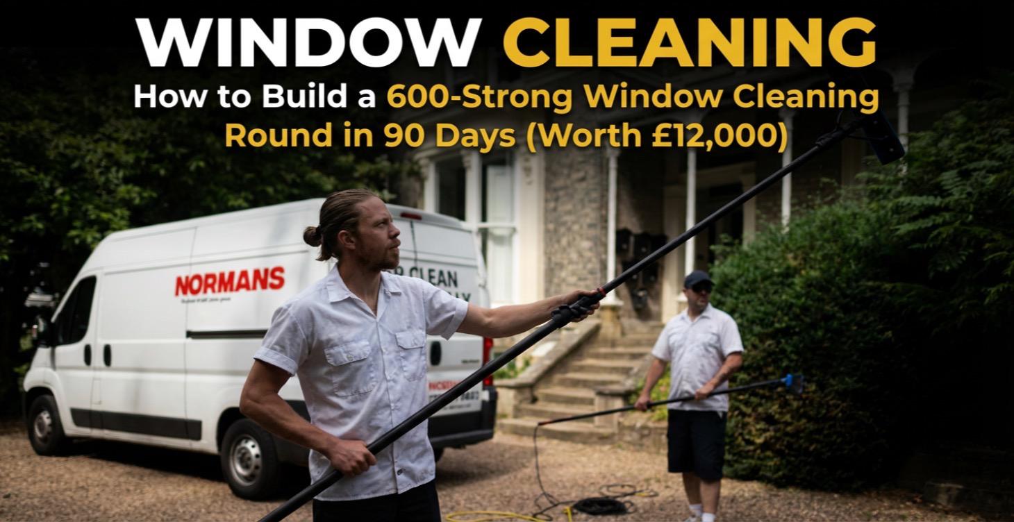 Window Cleaning: 600-Customer Round in 90 Days