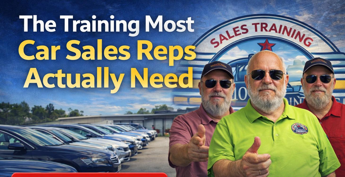 The Training Most Car Sales Reps Actually Need