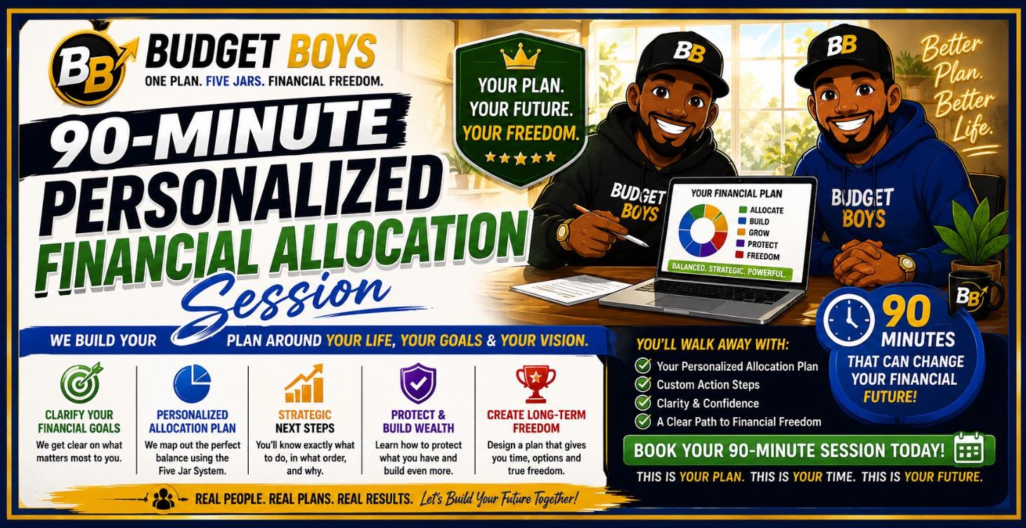 90-MIN PERSONALIZED FINANCIAL ALLOCATION SESSION