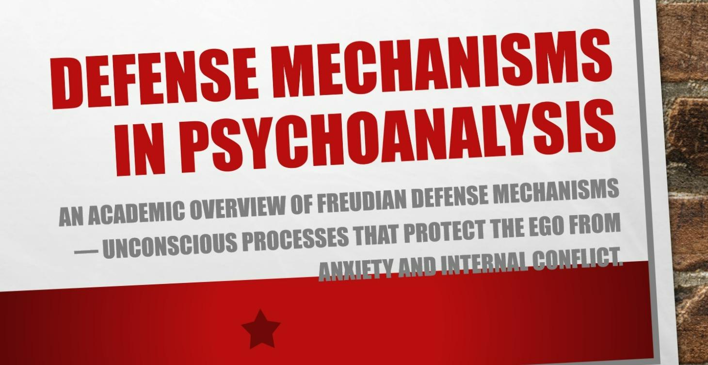Defense Mechanisms in Psychoanalysis