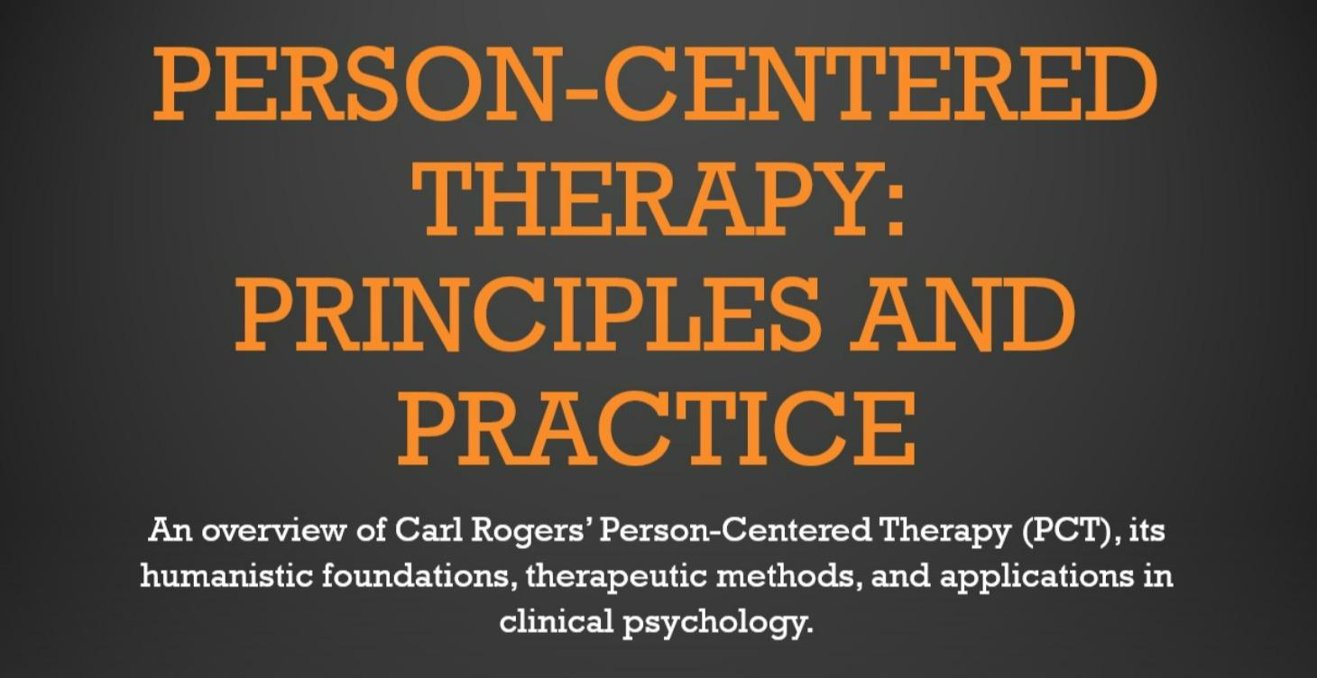 Person-Centered Therapy