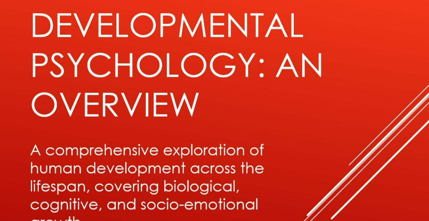 Developmental Psychology