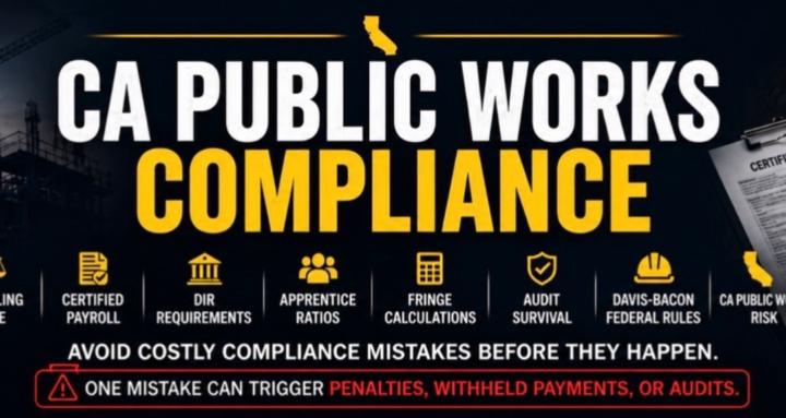 CA Public Works Compliance