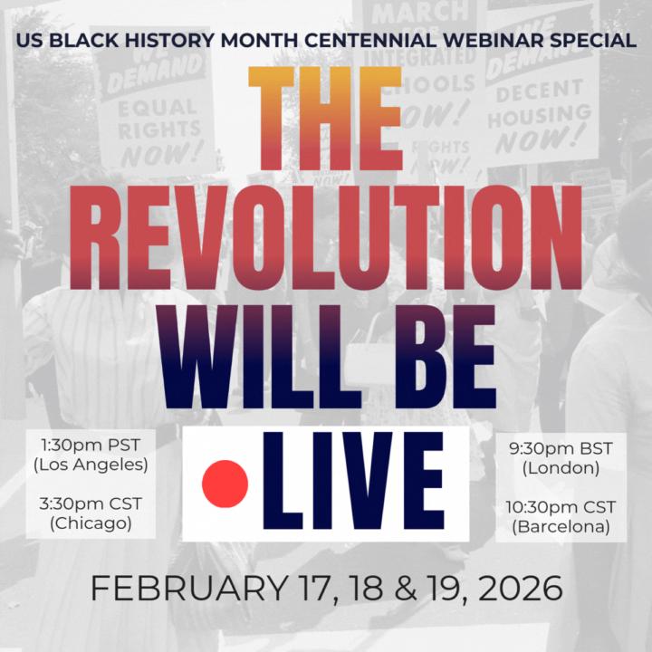 NOW ON SALE: The Revolution Will Be LIVE — February 17-19, 2026 ✊🏾