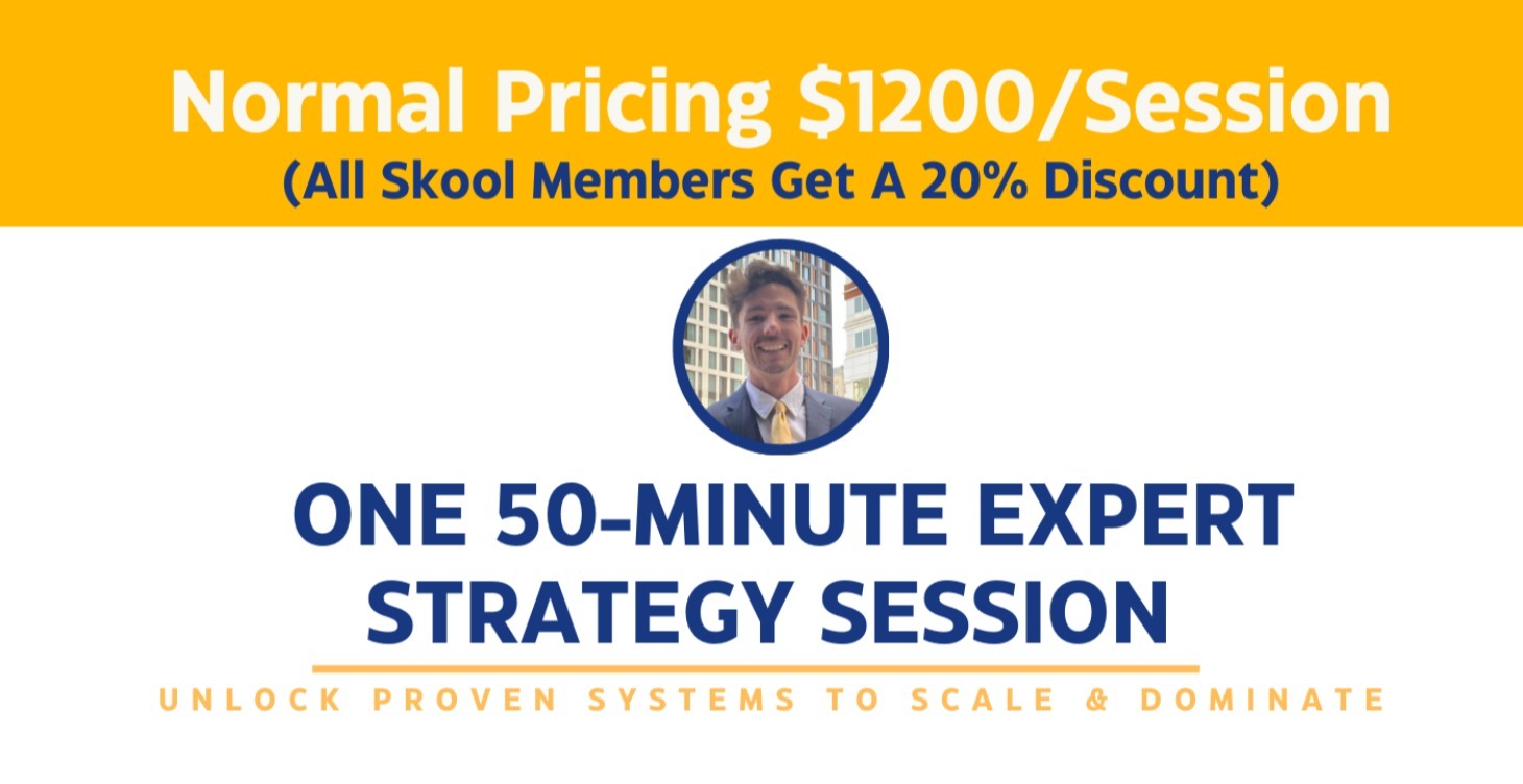 50-Minute 1on1 Expert Strategy Session