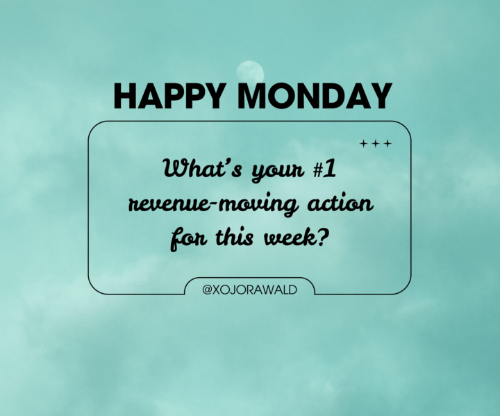 Monday Moves!   Who’s ready to cash in this week?