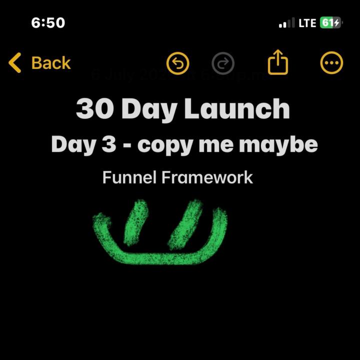 Day 3 – Set Up Your Whole Funnel Framework
