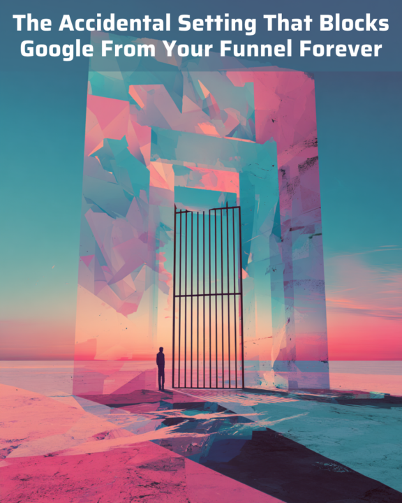 There's a Tag on Your Page That Tells Google to Walk Away