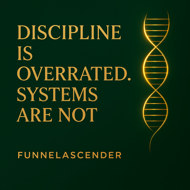 DISCIPLINE lied to me for a long time...