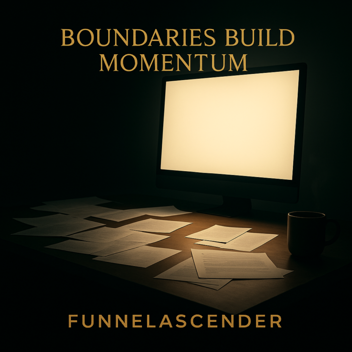 BOUNDARIES build momentum!