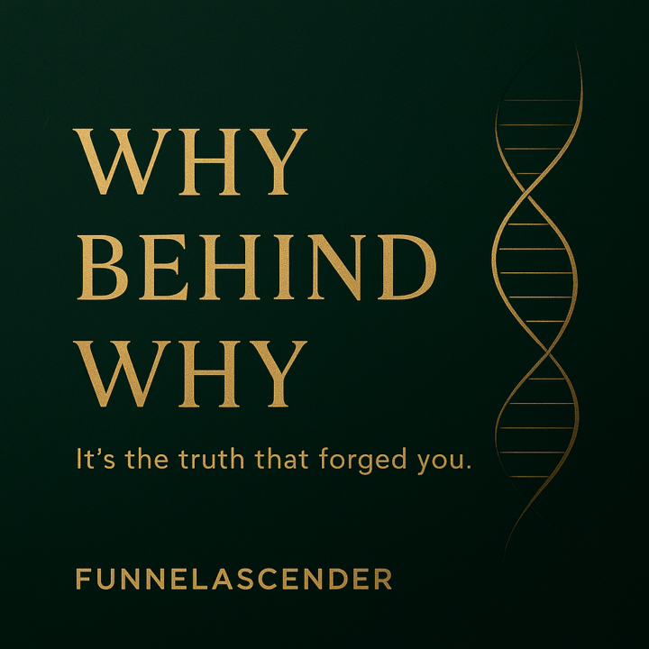 What's your real WHY behind the "WHY"?