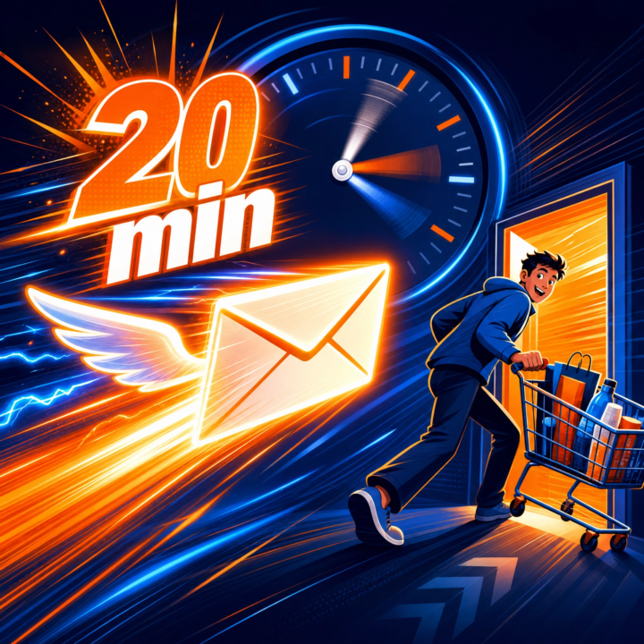 A cart-abandonment email returned 2,815% ROI. Timing was everything.