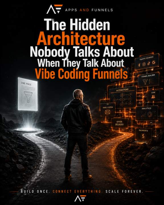 The Hidden Architecture Nobody Talks About When They Talk About Vibe Coding Funnels