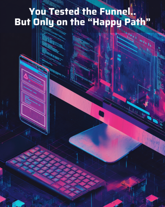 Happy Path Testing Is Why Your Funnel Is Leaking Leads