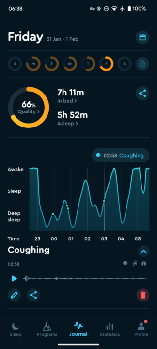 90% sleep score in a WEEK!!!