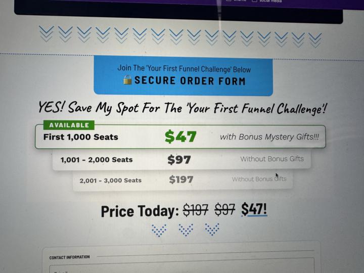 Landing Page Design help