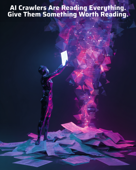AI Crawlers Are Reading Everything. Give Them Something Worth Reading.