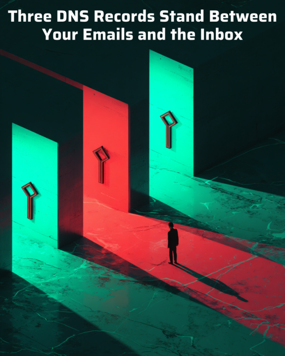 Three DNS Records Stand Between Your Emails and the Your Prospect's Inbox