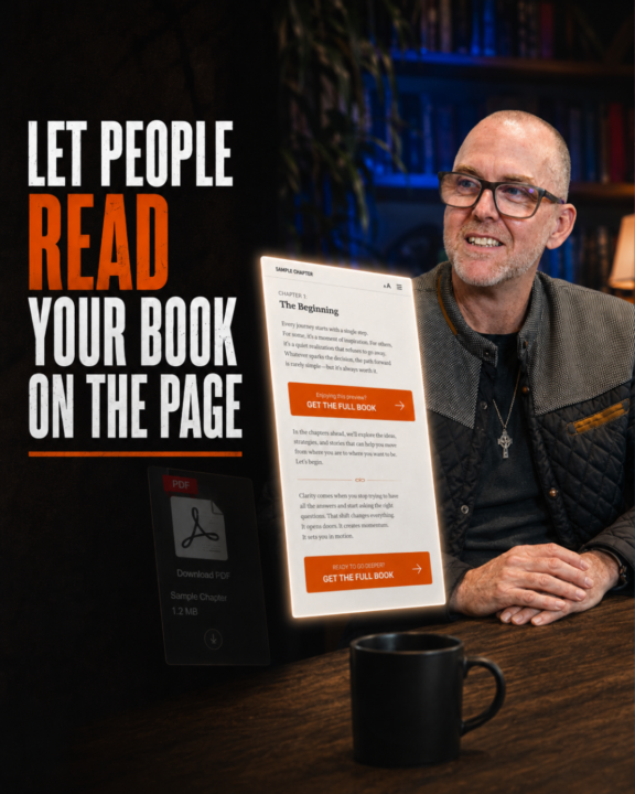 A Book Publisher Showed Me a Different Way to Give Away Your Chapters