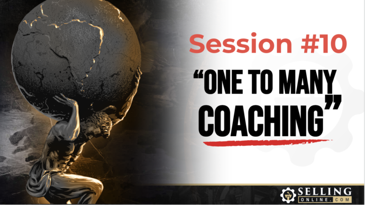 [AHA MOMENTS] Session 10: One to Many Coaching