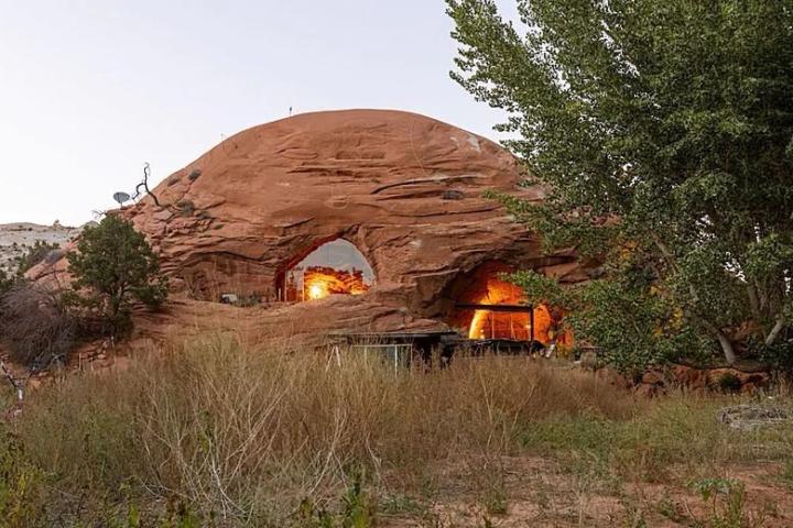 Maybe this is the best-performing Airbnb in the entire Western US and it’s a cave carved by hand.