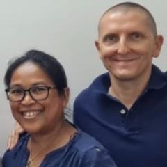 Tiana et Cyril Merlin