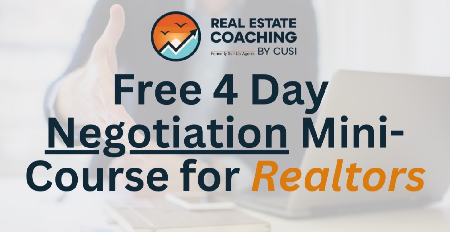Free 4 Day Negotiation Mini Course for Realtors