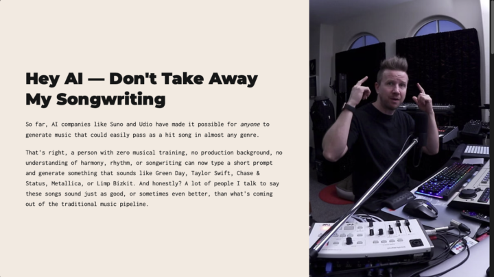Hey AI — Don’t Take Away My Songwriting