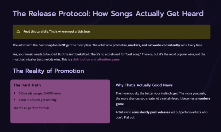 The Release Protocol- How Songs Actually Get Heard