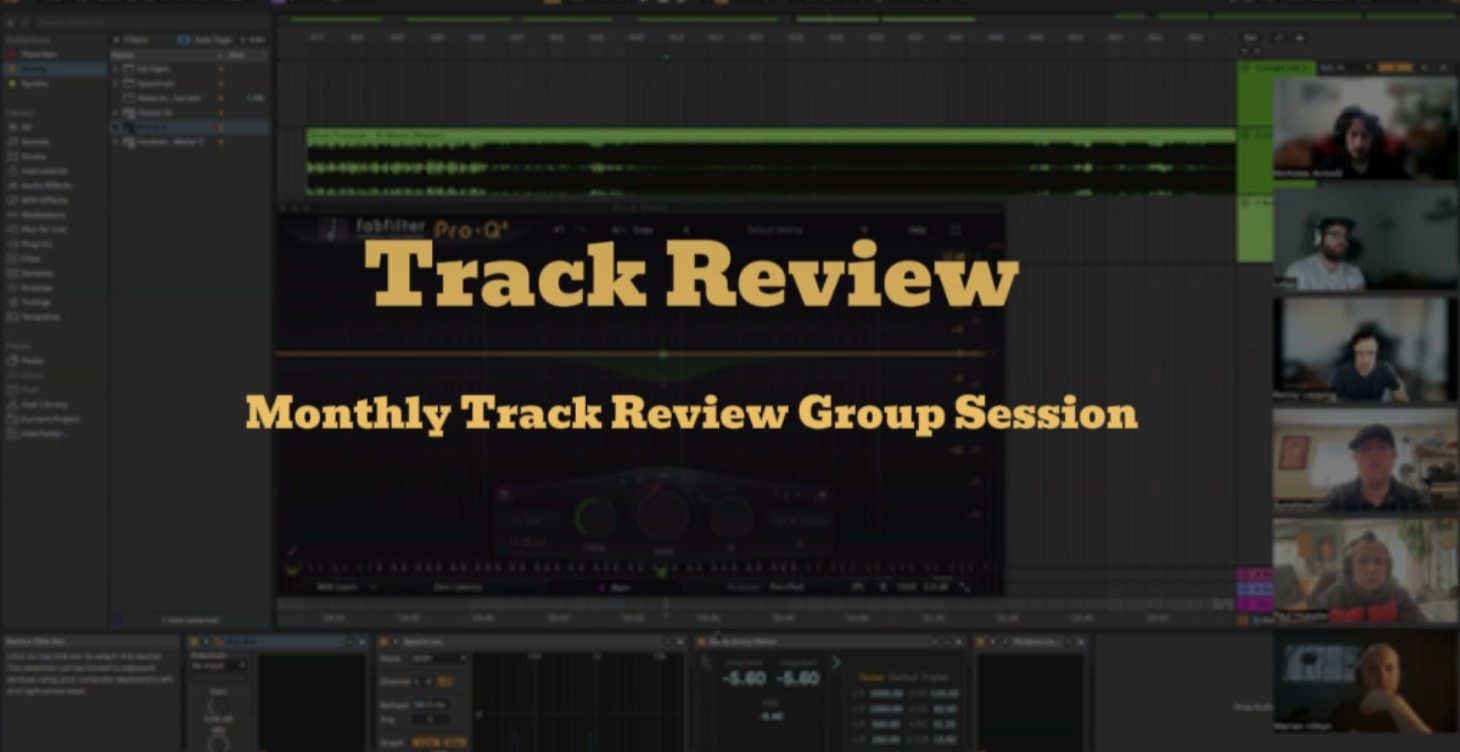 Track Review:  Monthly Track Review Group Session
