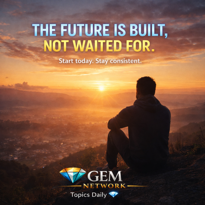 The future is earned, not given💎