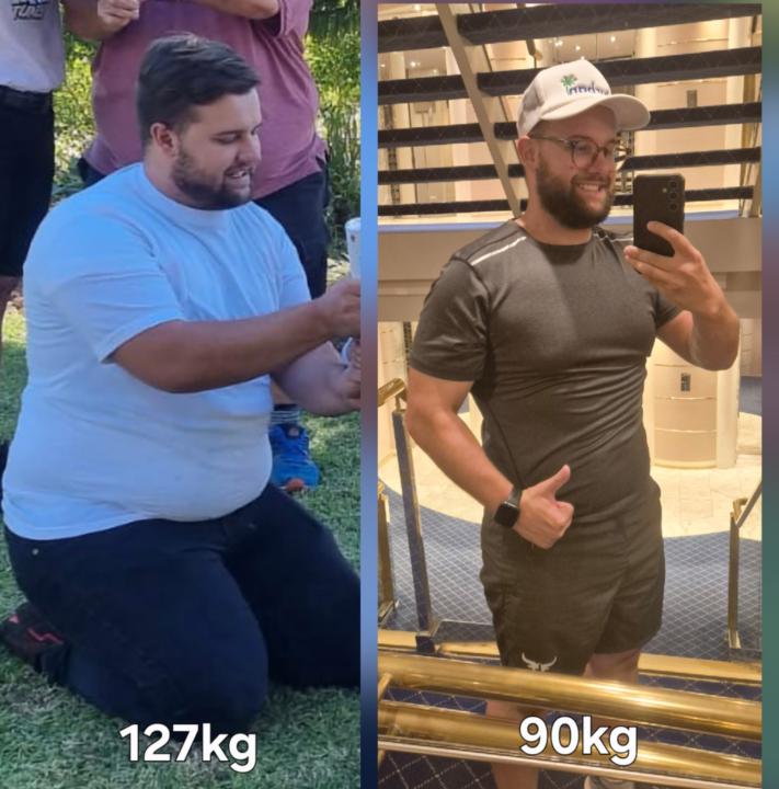27kg down in 16 weeks