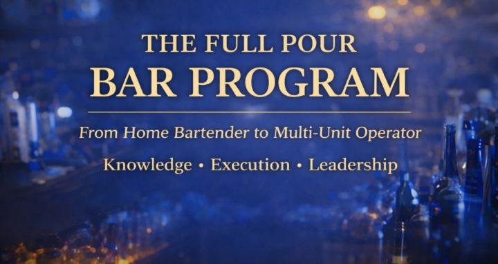 The Full Pour Bar Program