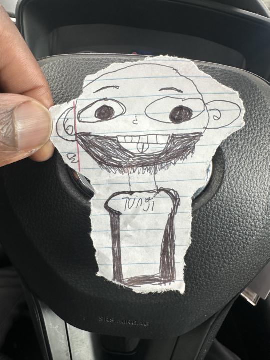 Do you think this student captured my essence?