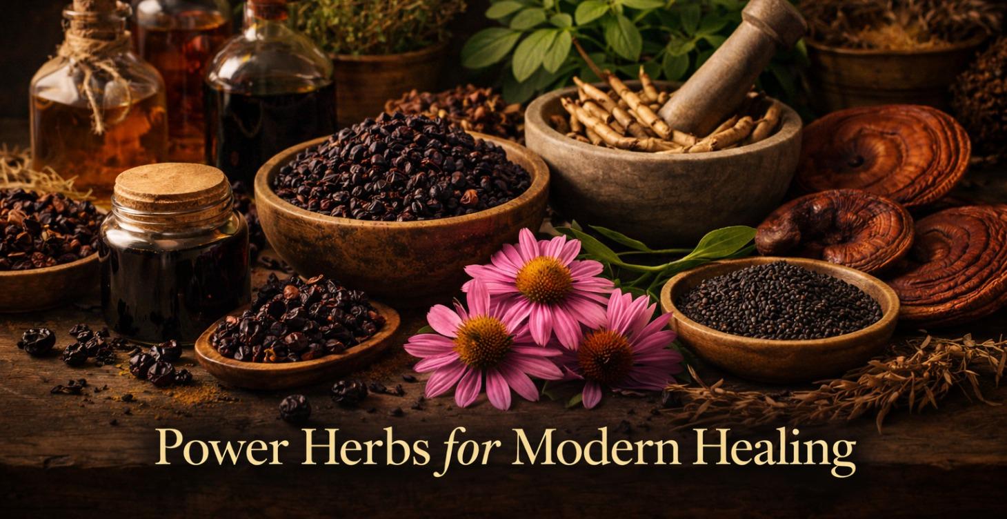 Power Herbs for Modern Healing