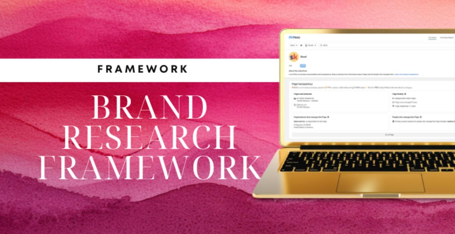 Brand Research Framework COMING SOON