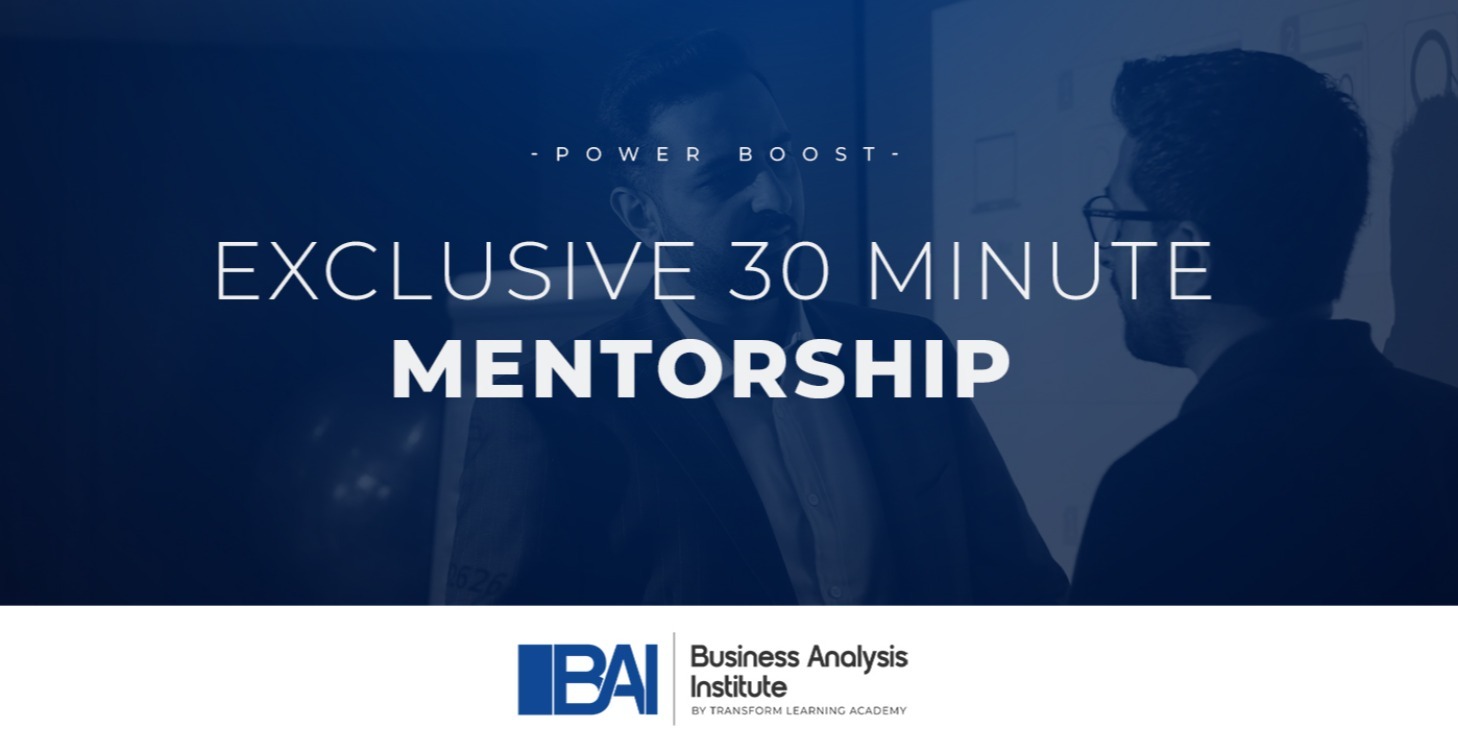 Exclusive 30 Minute Mentorship