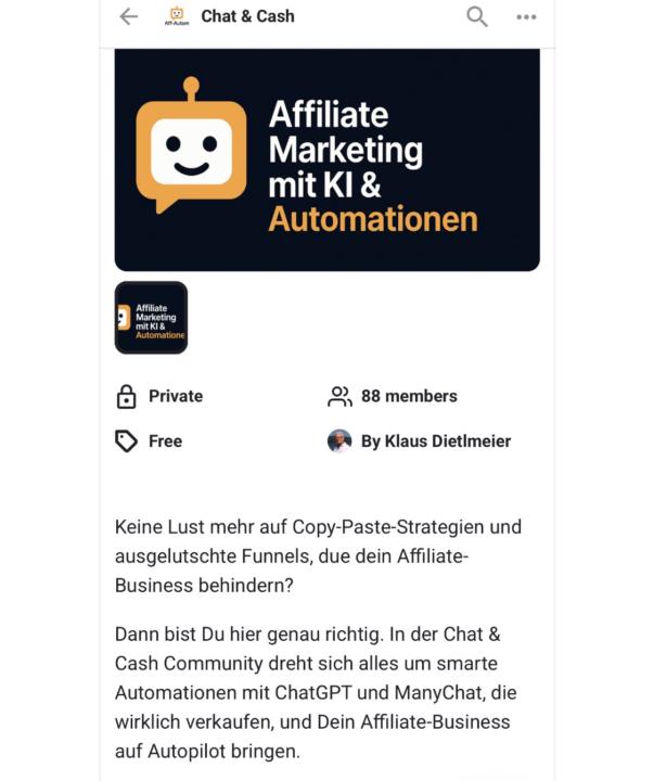 Community Empfehlung - Chat & Cash, nur noch kurze Zeit FREE